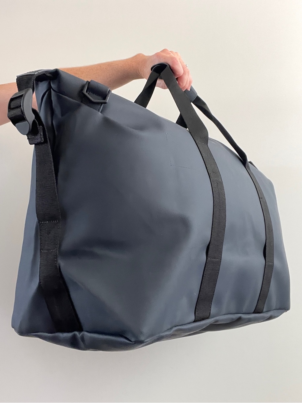 Rains’ Navy Hilo Weekend Bag